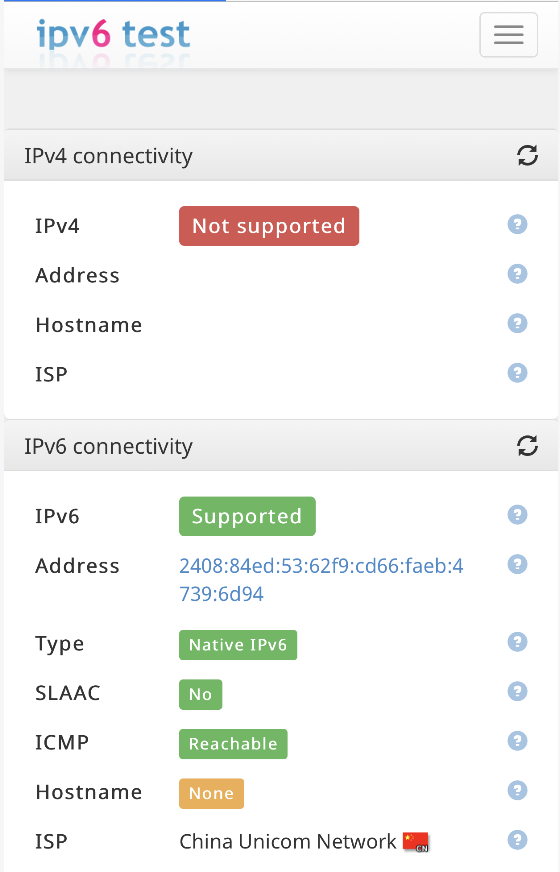 搭建简易的纯ipv6环境